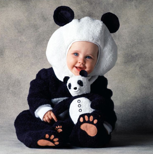Карнавальный костюм для малышей 12-18 мес. медвежонок панда